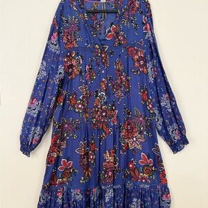 Anthropologie Multicolor Floral Dress